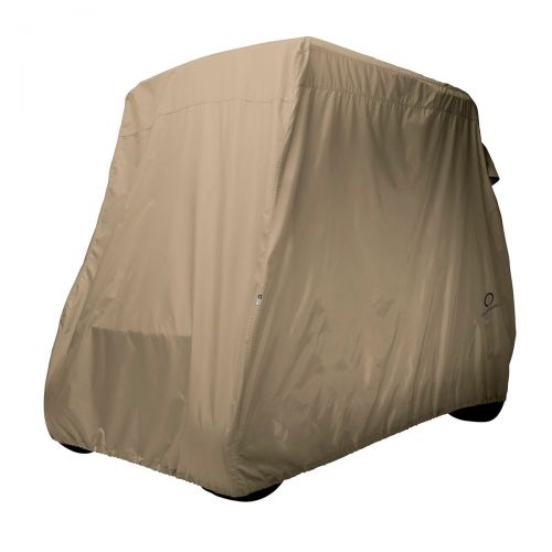  Classic Accessories Golf Cart Cover Long Roof Light Khaki - 40-039-345801-00 by Classic Accessories