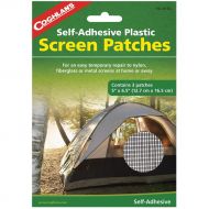 Coghlans 8150 Self-Adhesive Plastic Screen Patches for Emergency Repairs, 5" x 6.5"