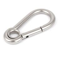 Sailing Hardware Stainless Steel Spring Carabiner Snap Eyelet Hook by Unique Bargains