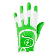 Powerbilt One-Fit Adult Golf Glove - Ladies LH Green/White by PowerBilt