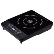 Gymax New Portable Single Burner Digital Hot Plate Electric Induction Cooker 1800W - as pic