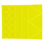 Sayre Enterprises Reflective Stickers - Yellow