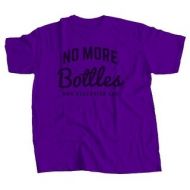 Kegerator.com 6210NOBOTPR No More Bottles T-Shirt - Purple