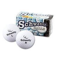 Schwetty Balls - White Pair Novelty Golf Balls