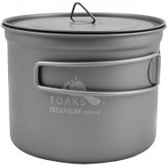 TOAKS Titanium 900ml D115mm Cooking Pot - POT-900-D115 - Outdoor Camping