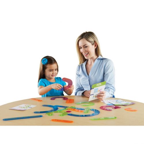  Learning Resources Letter Construction Activity Set, 60 Pieces