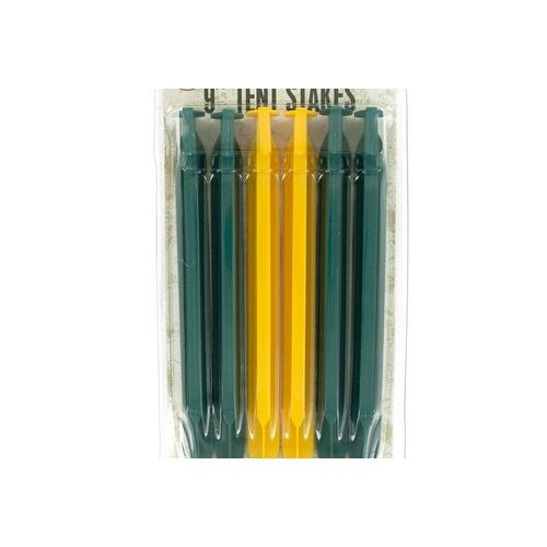  Plastic Tent Stakes Set - Pack of 12