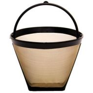 GoldTone Reusable #2, 4 Cup Cone Style Replacement Coffee Filter, Fits Cuisinart, Krups & Most other #2 Coffee Makers