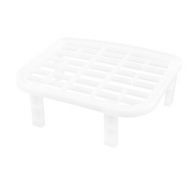 Dish Plate Rack Drying Organizer Drainer Storage Holder Plastic Restaurant Clear by Unique Bargains
