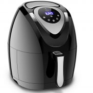 Costway 1400W Electric Air Fryer 3.4QT Oil Free LCD Touch Timer and Temperature Control