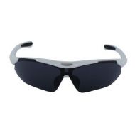 ROBESBON Authorized Rimless Eyewear Frame Goggles Lens Cycling Glasses White