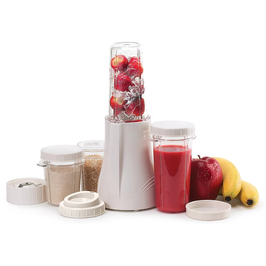 Tribest Compact PB-250-A Personal Blender & Grinding Set in White
