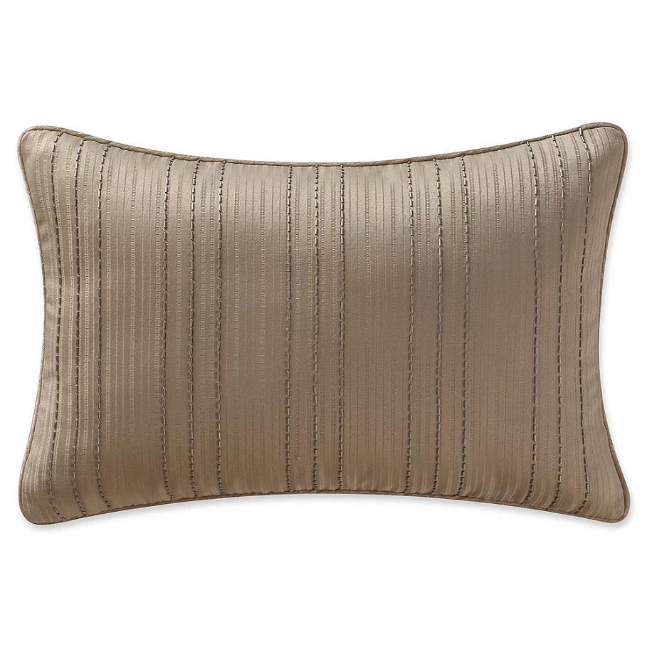 Waterford Chantelle Breakfast Throw Pillow in Taupe