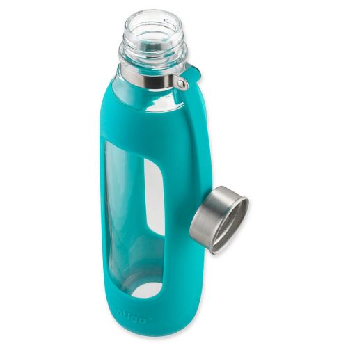  Contigo Purity 20 oz. Glass Water Bottle with Tethered Lid
