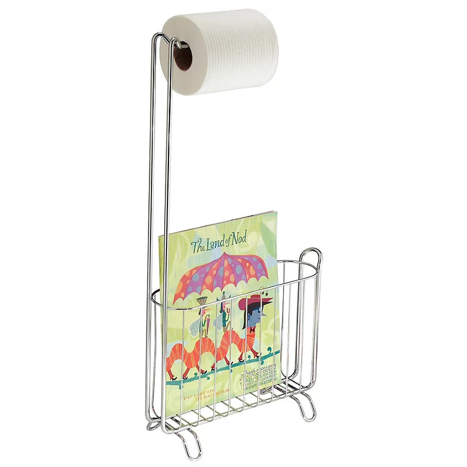  IDesign iDesign Classico Toilet Paper Holder and Magazine Rack