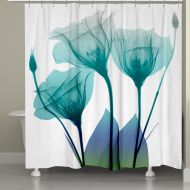 Laural Home Ombre Bloom Shower Curtain