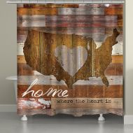 Laural Home Land That I Love Shower Curtain