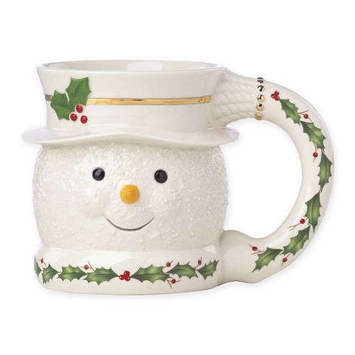 레녹스 Lenox Holiday™ Figural Snowman Mug