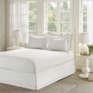 Madison Park Essentials Ruffled Bed Skirt and Pillow Shams Set