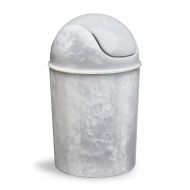 Mini Can Wastebasket in WhiteOnyx