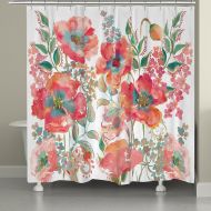 Laural Home Bohemian Poppies Shower Curtain