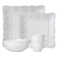 Lenox French Carved™ Square 4-Piece Place Setting