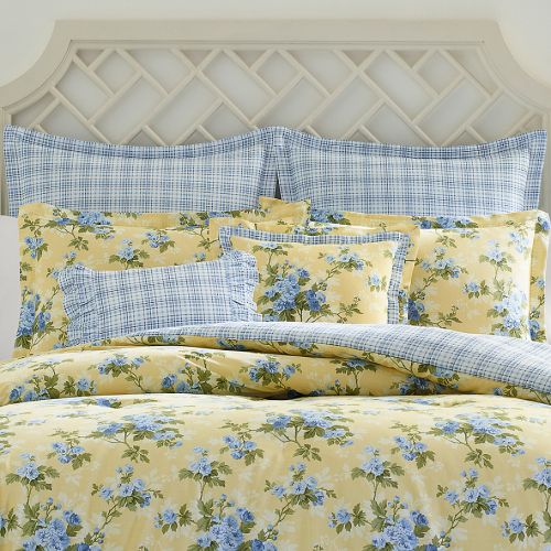  Laura Ashley Cassidy Twin Comforter Set in Yellow