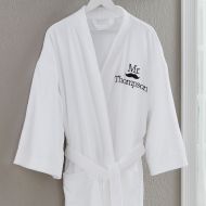 Mr. Better Together Embroidered Robe