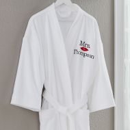 Mrs. Better Together Embroidered Robe