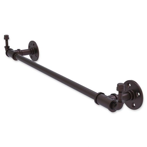  Allied Brass Pipeline Collection Towel Bar with Integrated Hooks