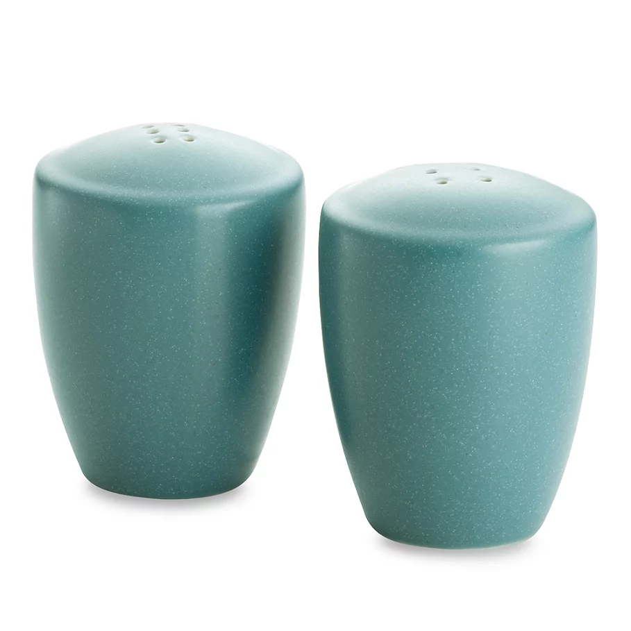 Noritake Colorwave Salt and Pepper Shakers in Turquoise