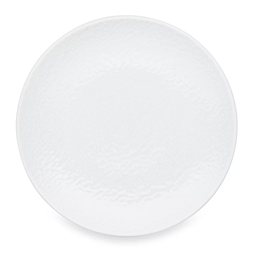 Noritake White on White Snow Round Salad Plate