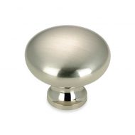 Richelieu Solid Metal Knob in Brushed Chrome