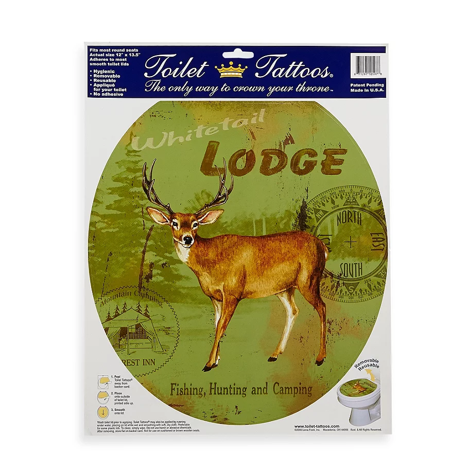 Toilet Tattoos Deer Lodge in Round