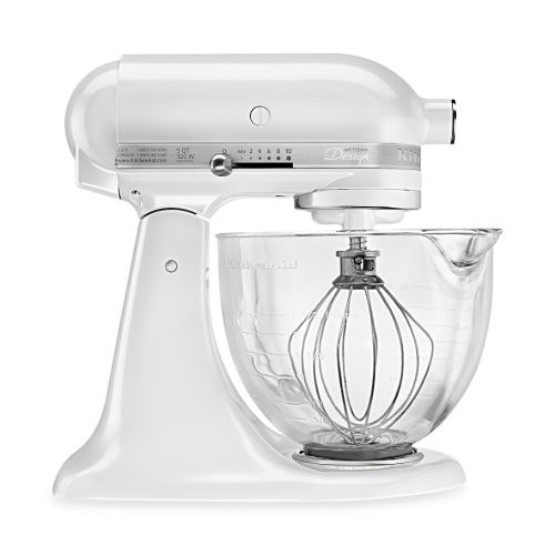 키친에이드 KitchenAid 5 qt. Artisan Design Series Stand Mixer with Glass Bowl
