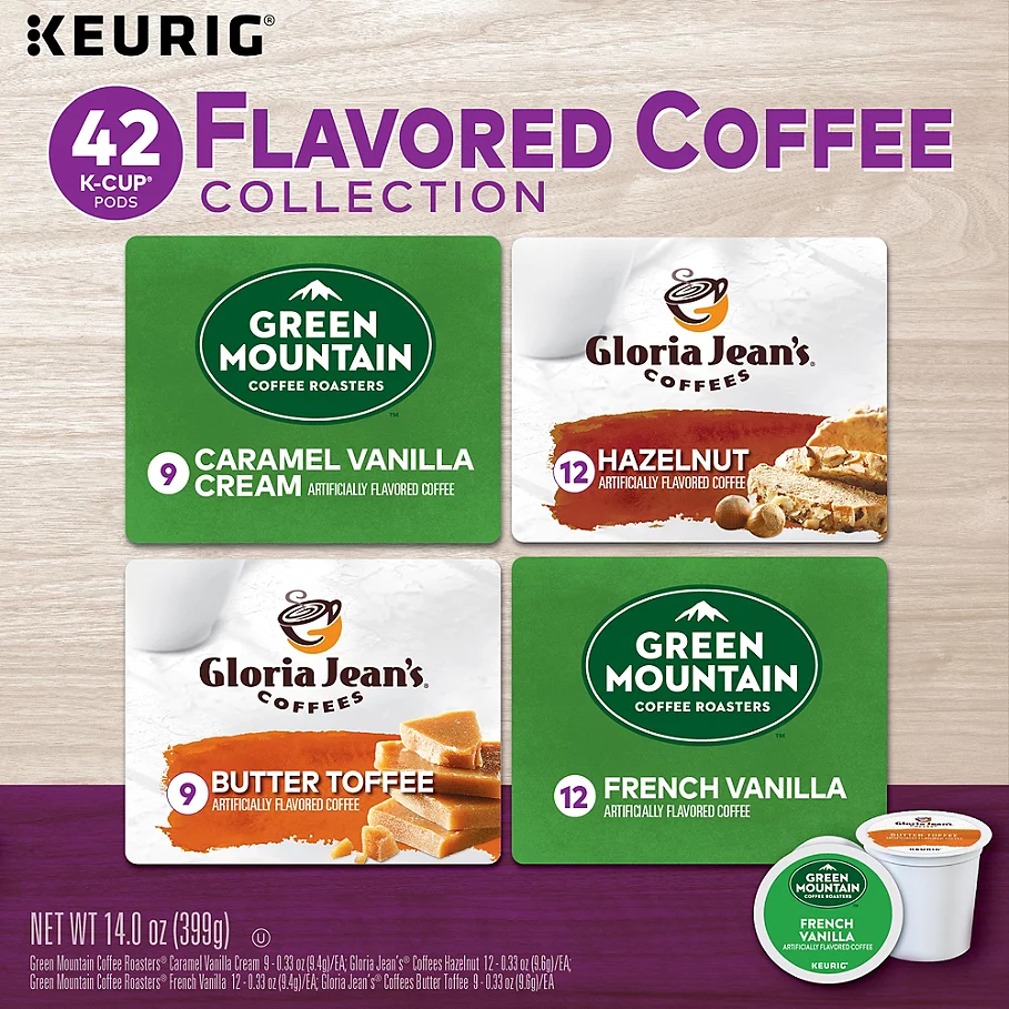  Keurig K-Cup Pack 42-Count Flavored Coffee Variety Pack