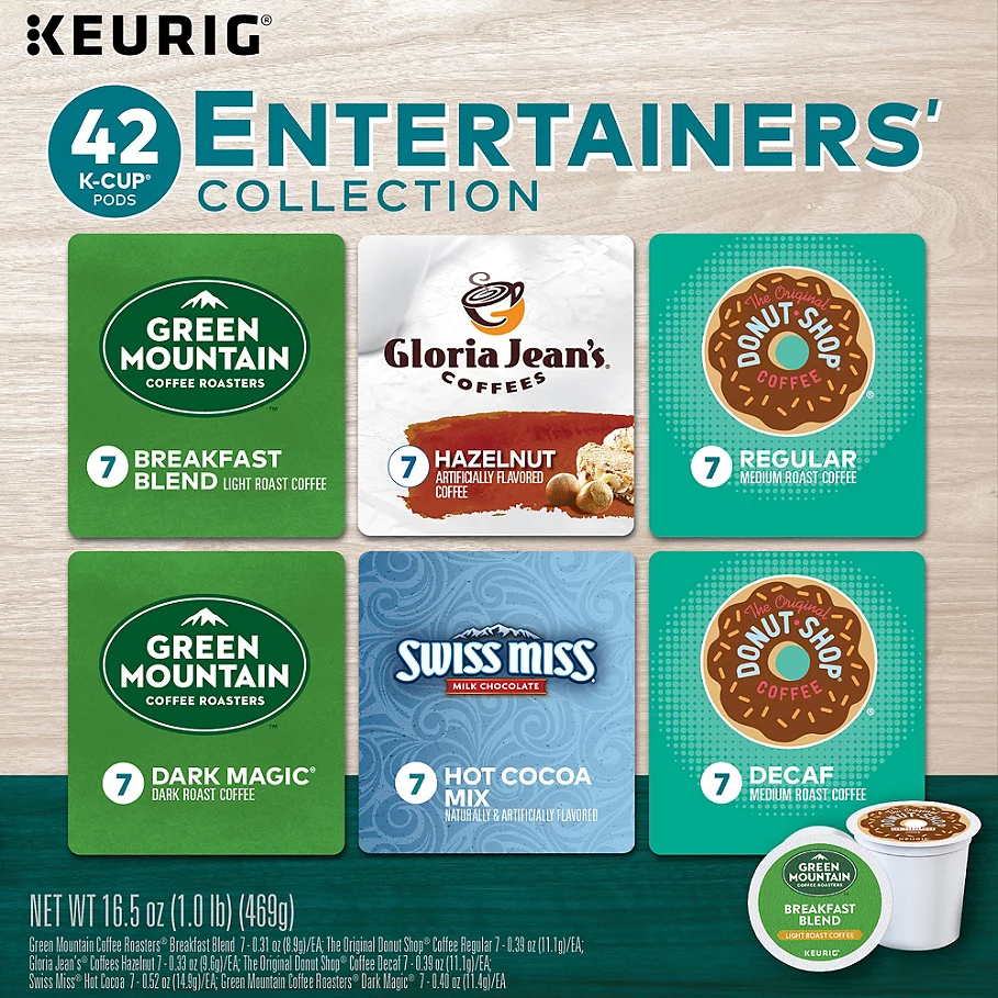  Keurig K-Cup Pack 42-Count The Entertainer Variety Pack