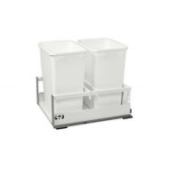 Rev-A-Shelf 18-Inch Double Tandem Pull-Out Waste Containers
