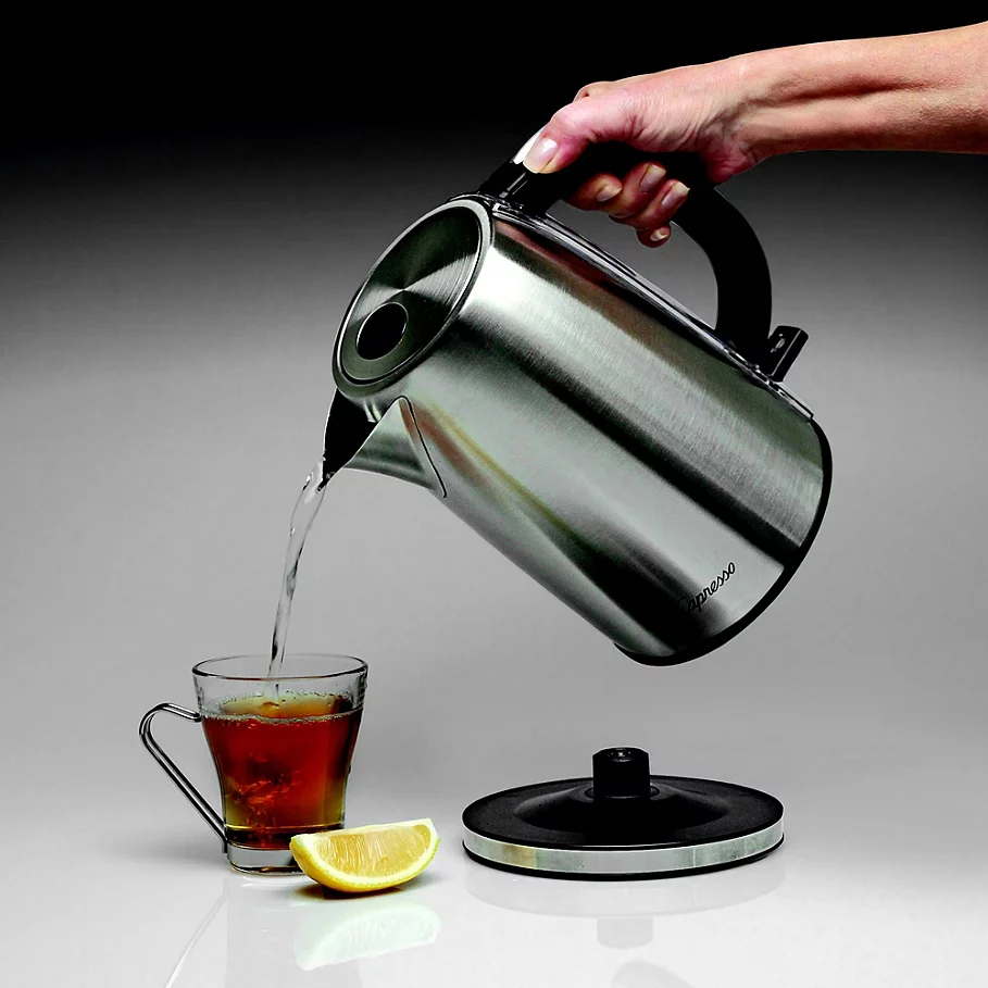  Capresso H2O Steel Electric Water Kettle