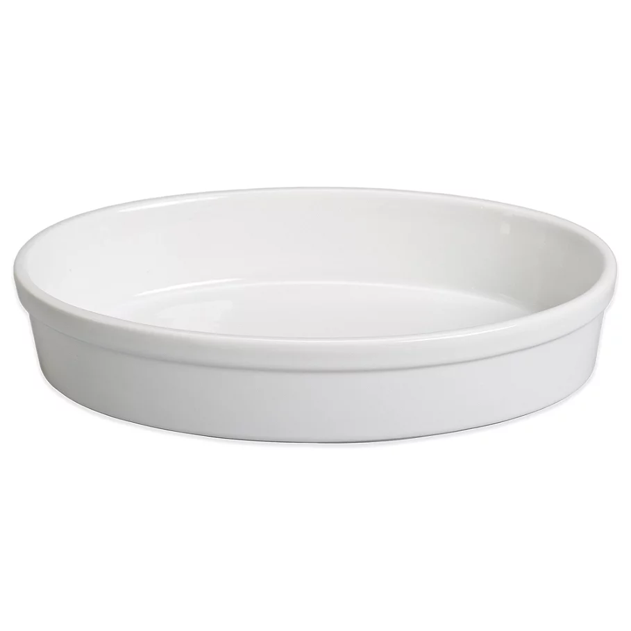 BIA Porcelain Oval Baking Dish in White