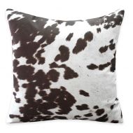 Weston Animal Faux Hide Print Throw Pillow in Brown (Set of 2)