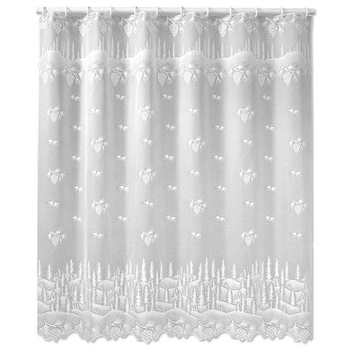  Heritage Lace Pinecone Shower Curtain