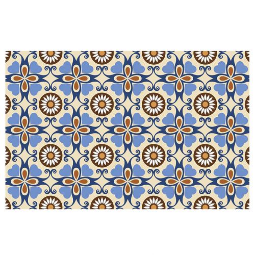  The Softer Side by Weather Guard Adelina Tile Kitchen Mat