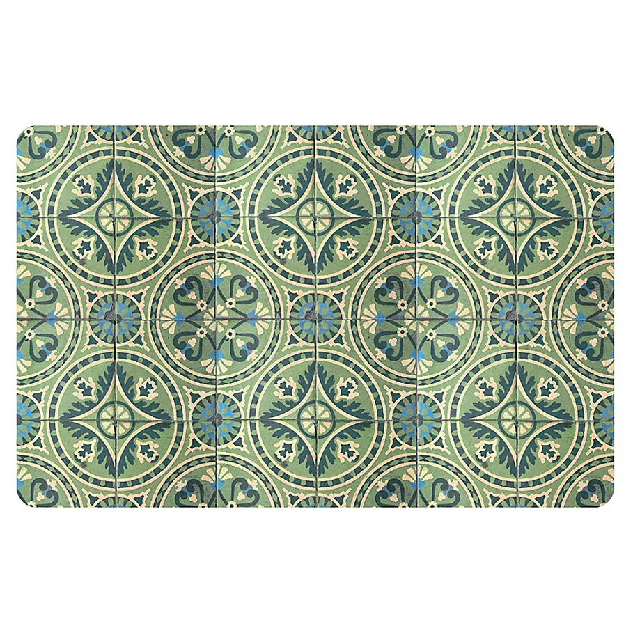  The Softer Side by Weather Guard™ Casa Green Kitchen Mat