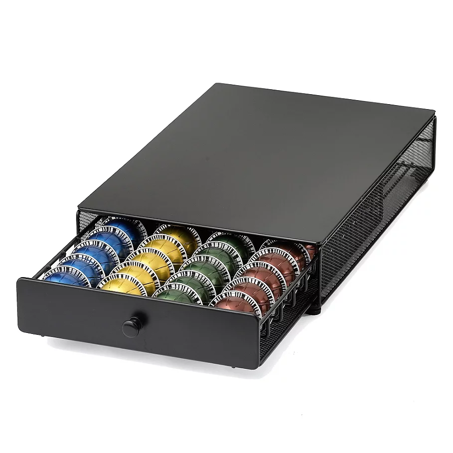  Nifty Home Products Nespresso Vertuoline Capsule Drawer 40-Capsule Capacity