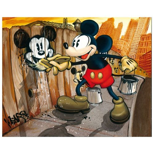 디즈니 Disney Mickey Mouse Mickey da Vinci Gicle on Canvas - BLOC28
