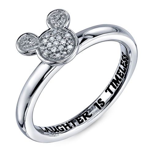 디즈니 Disney Mickey Mouse Diamond Ring for Women