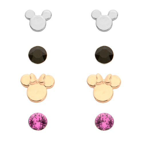 디즈니 Disney Mickey and Minnie Mouse Earring Set