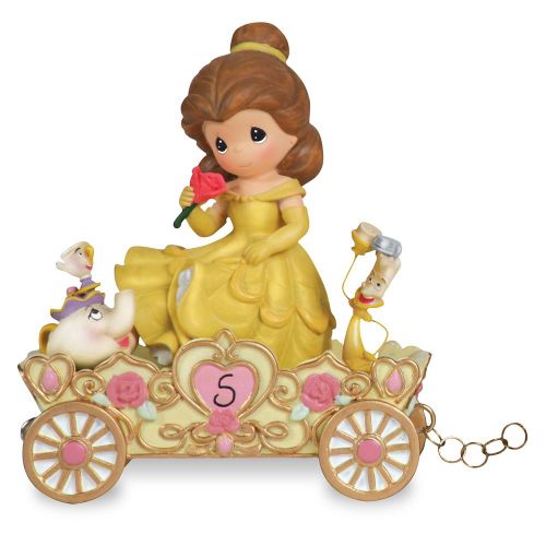 디즈니 Disney Belle A Beauty to Behold at Five Years Old Fifth Birthday Figurine by Precious Moments