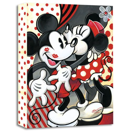 디즈니 Disney Hugs and Kisses Gicle on Canvas by Tim Rogerson